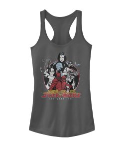 Junior’s Star Wars The Last Jedi Kylo Ren Team Racerback Tank Top