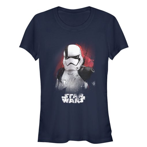 Junior’s Star Wars The Last Jedi New Stormtrooper Profile T-Shirt