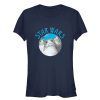 Junior’s Star Wars The Last Jedi Porg Circle T-Shirt