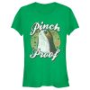 Junior’s Star Wars The Last Jedi Porg St. Patrick’s Day Pinch Proof T-Shirt