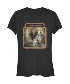 Junior’s Star Wars The Last Jedi Porgs Frame T-Shirt