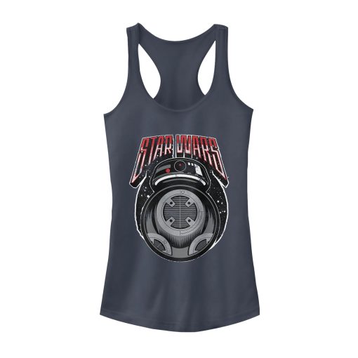 Junior’s Star Wars The Last Jedi Retro BB-9E Racerback Tank Top