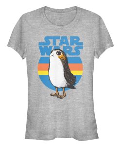 Junior’s Star Wars The Last Jedi Retro Porg T-Shirt