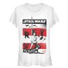 Junior’s Star Wars The Last Jedi Rey Message T-Shirt