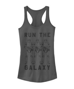Junior’s Star Wars The Last Jedi Run the Galaxy Racerback Tank Top