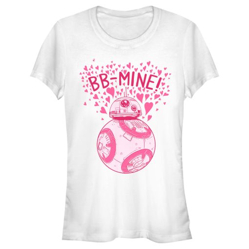 Junior’s Star Wars The Last Jedi Valentine’s Day BB-Mine T-Shirt