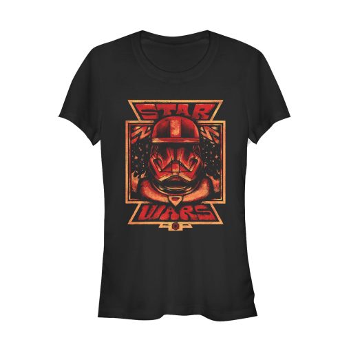 Junior’s Star Wars The Rise of Skywalker Artistic Sith Trooper T-Shirt