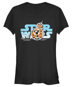 Junior’s Star Wars The Rise of Skywalker BB-8 Speed T-Shirt