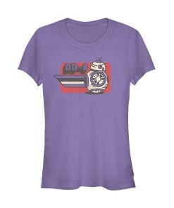 Junior’s Star Wars The Rise of Skywalker BB-8 on the Run T-Shirt