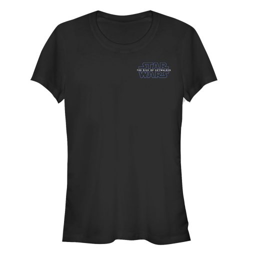 Junior’s Star Wars The Rise of Skywalker Badge Logo T-Shirt