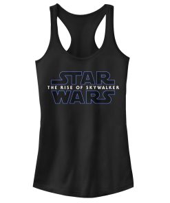 Junior’s Star Wars The Rise of Skywalker Classic Logo Racerback Tank Top