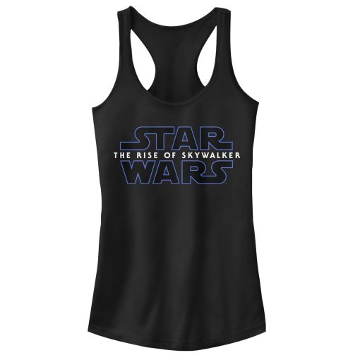 Junior’s Star Wars The Rise of Skywalker Classic Logo Racerback Tank Top