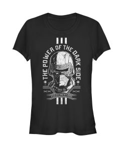 Junior’s Star Wars The Rise of Skywalker Cracked Kylo T-Shirt