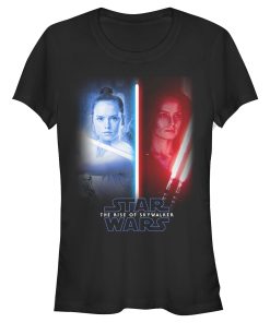 Junior’s Star Wars The Rise of Skywalker Dark Rey Split T-Shirt