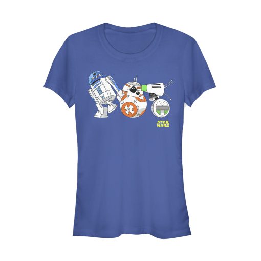 Junior’s Star Wars The Rise of Skywalker Droid Party T-Shirt