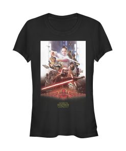 Junior’s Star Wars The Rise of Skywalker Epic Poster T-Shirt