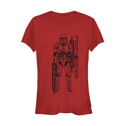 Junior’s Star Wars The Rise of Skywalker First Order Sith Trooper T-Shirt