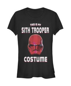 Junior’s Star Wars The Rise of Skywalker Halloween Sith Trooper Costume T-Shirt