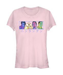 Junior’s Star Wars The Rise of Skywalker Kanji Heroes T-Shirt