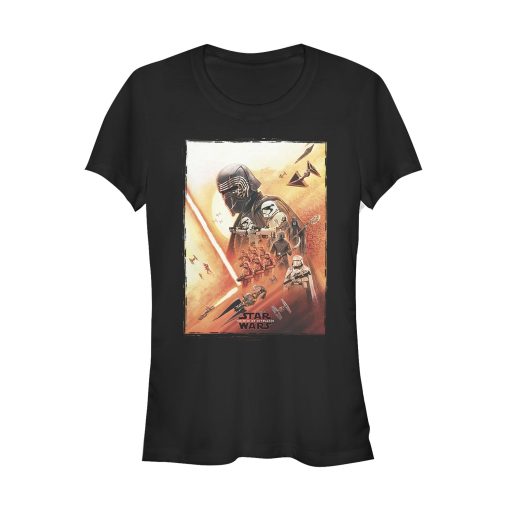 Junior’s Star Wars The Rise of Skywalker Kylo Poster T-Shirt