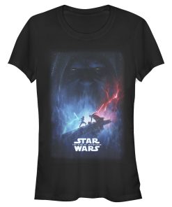 Junior’s Star Wars The Rise of Skywalker Palpatine Looming T-Shirt