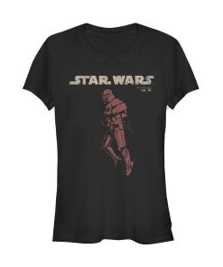 Junior’s Star Wars The Rise of Skywalker Retro Sith Trooper Flight T-Shirt