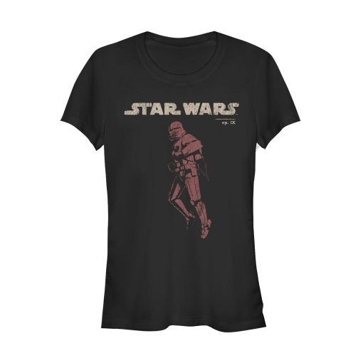 Junior’s Star Wars The Rise of Skywalker Retro Sith Trooper Flight T-Shirt