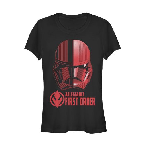 Junior’s Star Wars The Rise of Skywalker Sith Trooper Dual Helmet T-Shirt