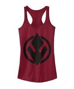 Junior’s Star Wars The Rise of Skywalker Sith Trooper Logo Racerback Tank Top