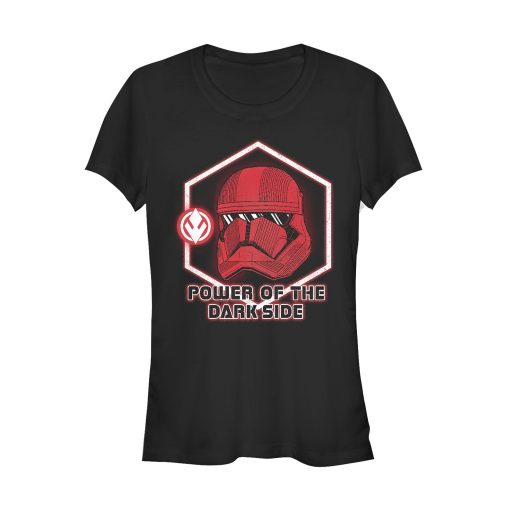 Junior’s Star Wars The Rise of Skywalker Sith Trooper Power T-Shirt