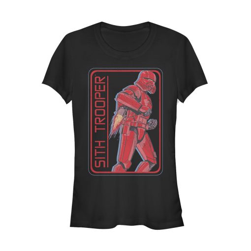 Junior’s Star Wars The Rise of Skywalker Sith Trooper Rocket T-Shirt