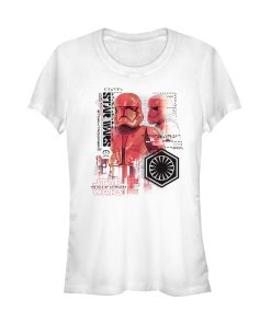 Junior’s Star Wars The Rise of Skywalker Sith Trooper Schematic Villain T-Shirt