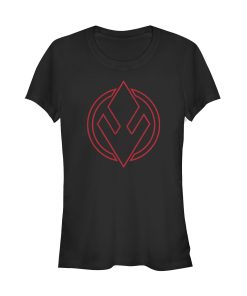Junior’s Star Wars The Rise of Skywalker Sith Trooper Symbol T-Shirt