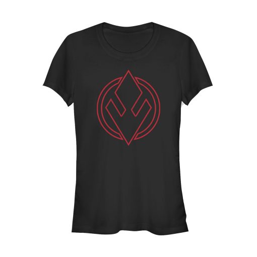 Junior’s Star Wars The Rise of Skywalker Sith Trooper Symbol T-Shirt