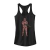 Junior’s Star Wars The Rise of Skywalker Sith Trooper Villain Racerback Tank Top