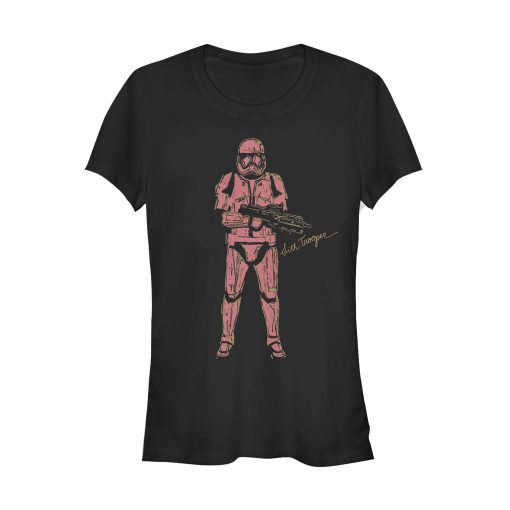 Junior’s Star Wars The Rise of Skywalker Sith Trooper Villain T-Shirt