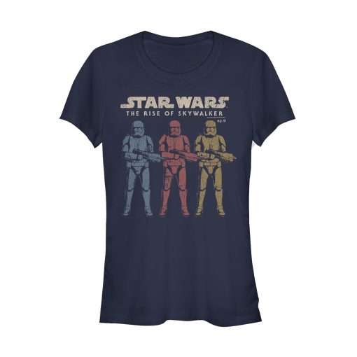 Junior’s Star Wars The Rise of Skywalker Stormtrooper Reflection T-Shirt