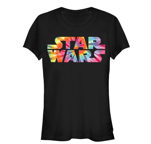 Junior’s Star Wars Tie-Dye Logo T-Shirt