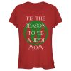 Junior’s Star Wars Tis the Season Jedi Mom T-Shirt