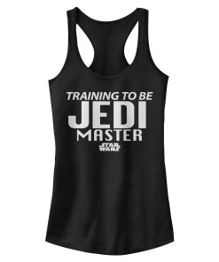 Junior’s Star Wars Training to Be a Jedi Master Racerback Tank Top