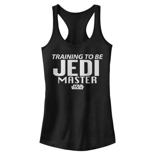 Junior’s Star Wars Training to Be a Jedi Master Racerback Tank Top