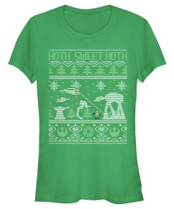 Junior’s Star Wars Ugly Christmas Hoth Sweet Hoth T-Shirt_7072