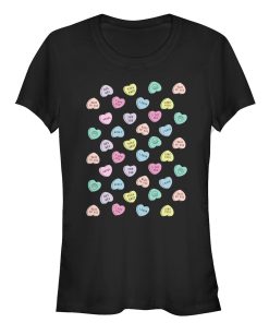Junior’s Star Wars Valentine’s Day Candy Heart Quotes T-Shirt