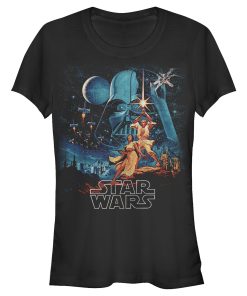 Junior’s Star Wars Vintage Art T-Shirt