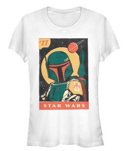 Junior’s Star Wars Vintage Boba Fett Poster T-Shirt