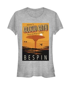 Junior’s Star Wars Welcome to Cloud City Travel Poster T-Shirt