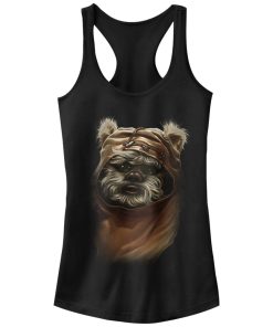 Junior’s Star Wars Wicket Ewok Racerback Tank Top