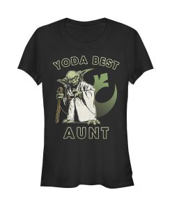 Junior’s Star Wars Yoda Best Aunt T-Shirt