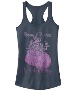 Junior’s Tangled Being a Princess is Exhausting Racerback Tank Top