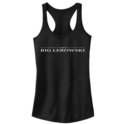 Junior’s The Big Lebowski Classic Logo Racerback Tank Top